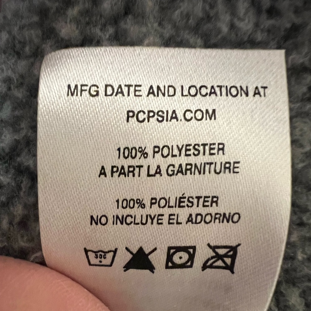 Patagonia Men’s Better Sweater 1/4 Zip XXL Stone Heather - Picture 6 of 9